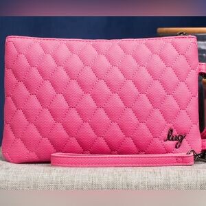 LUG 💗 Peekaboo 2 Matte Luxe VL Convertible Crossbody Bag NWT